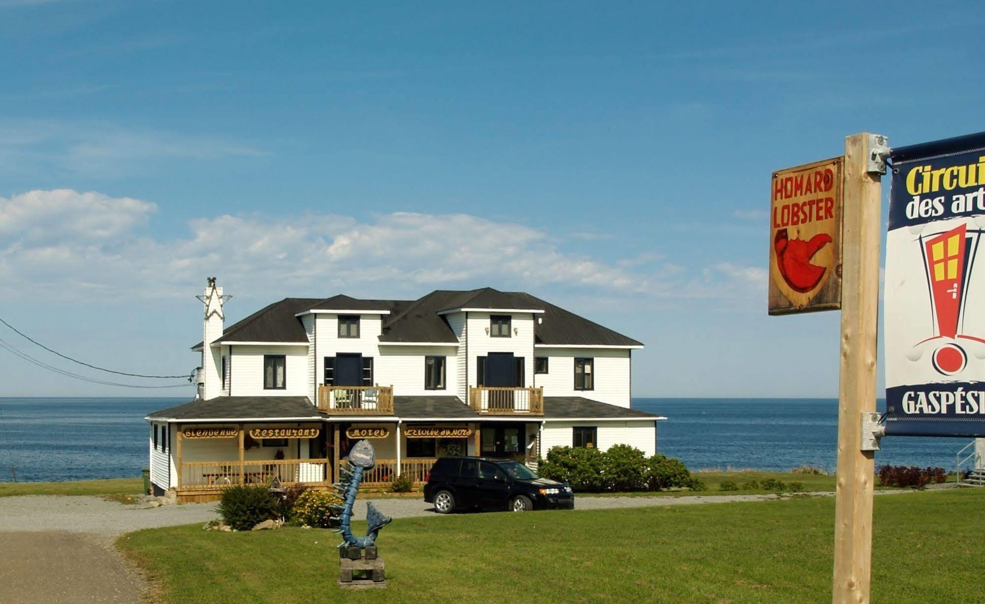 Restaurant-Motel L'Etoile du Nord Pointe a la Fregate Eksteriør billede