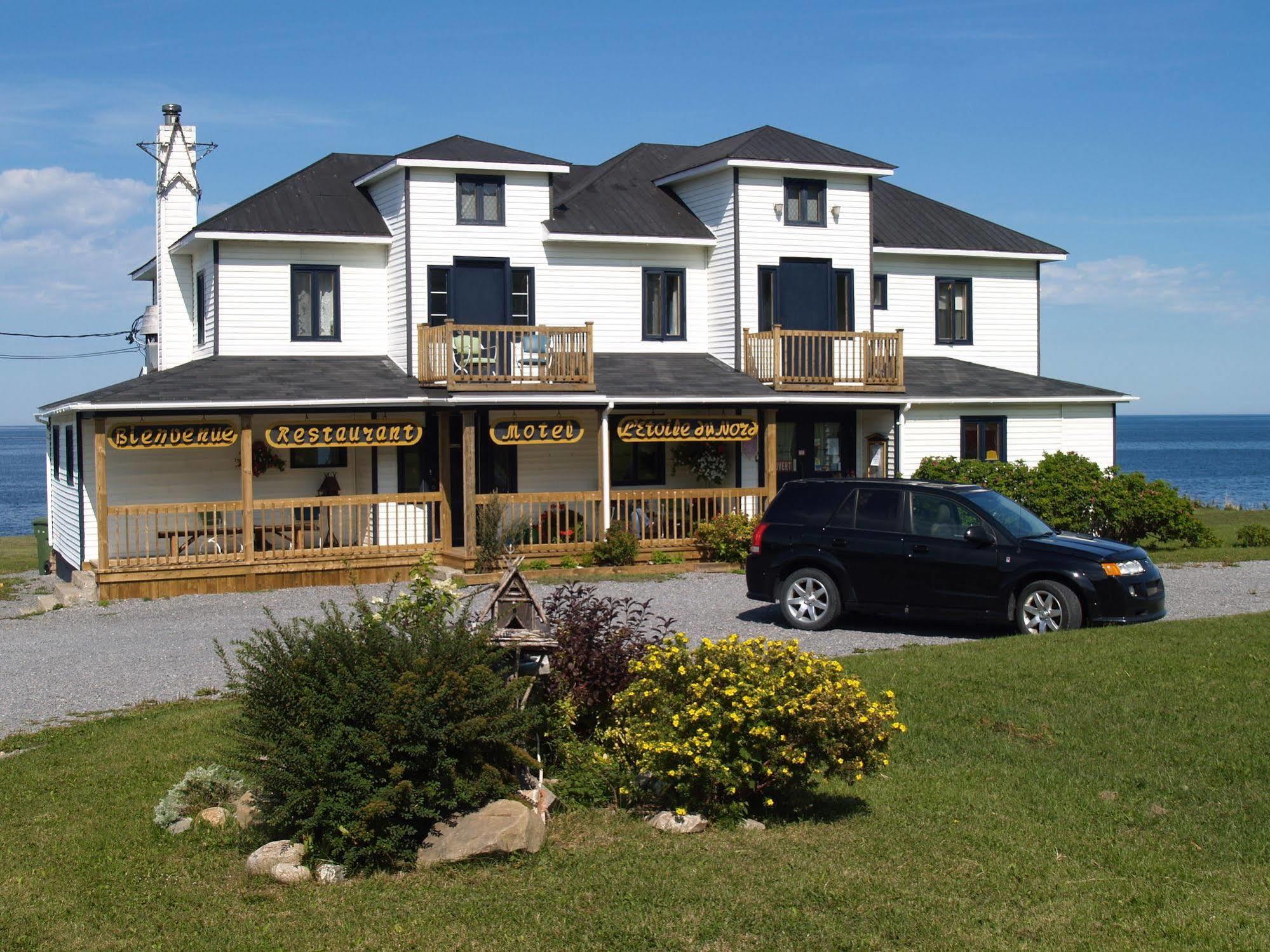Restaurant-Motel L'Etoile du Nord Pointe a la Fregate Eksteriør billede